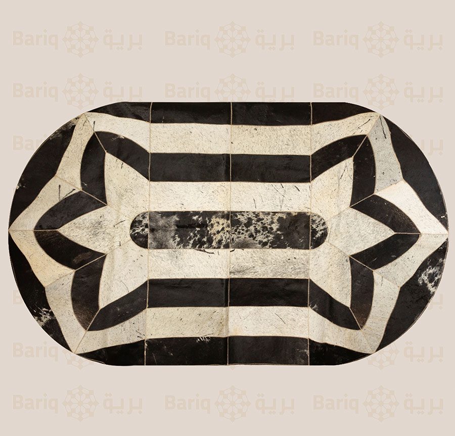 1136 سجادة جلد طبيعي - الصورة 1