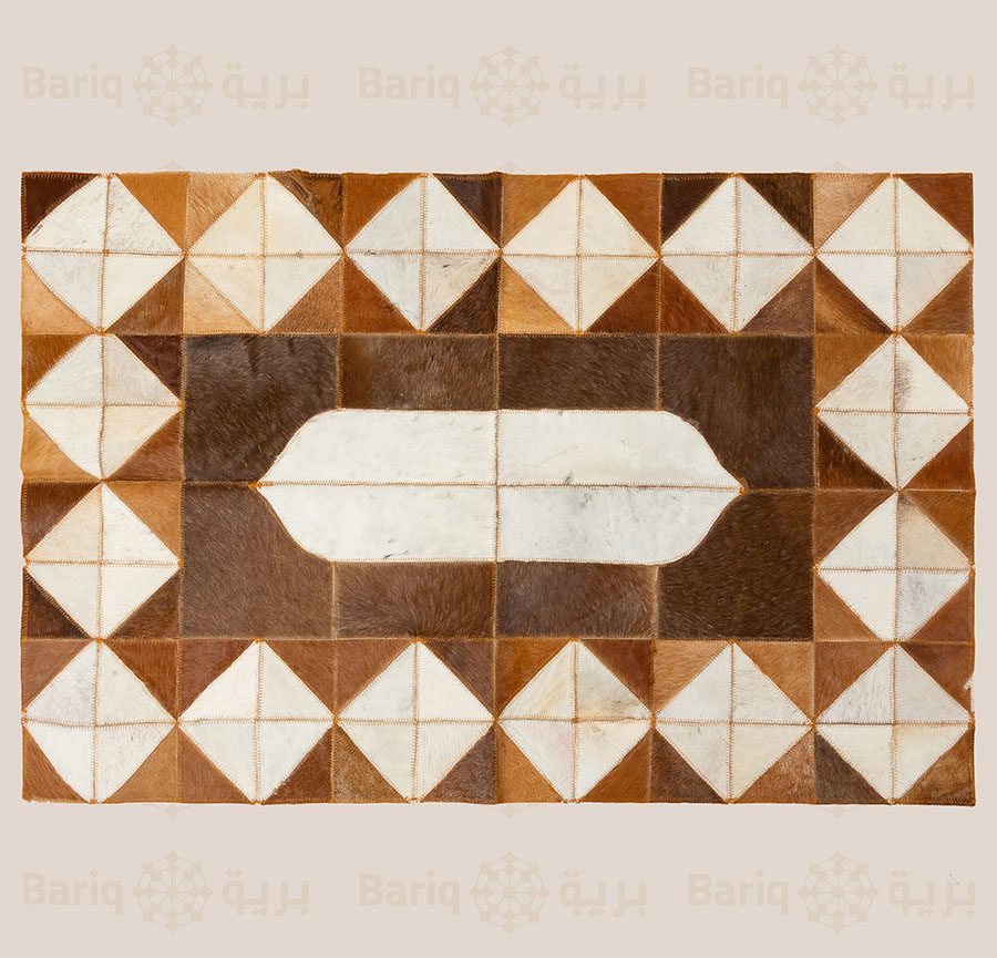 1166 سجادة جلد طبيعي - الصورة 1