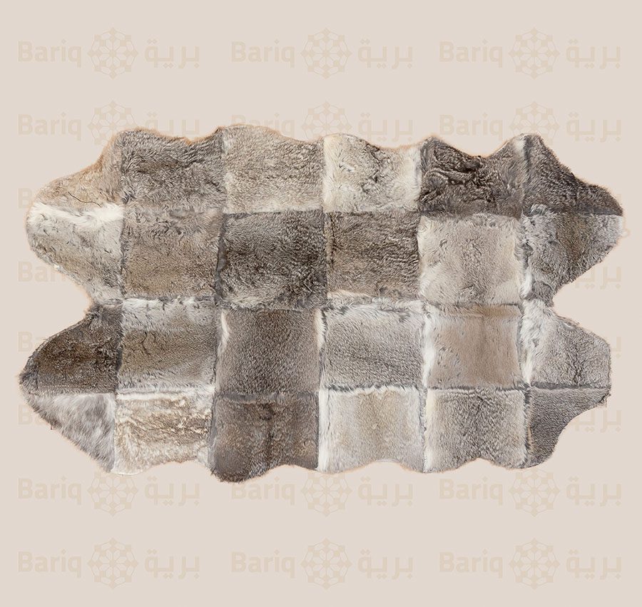 1170 Natural fur rug - Image 1