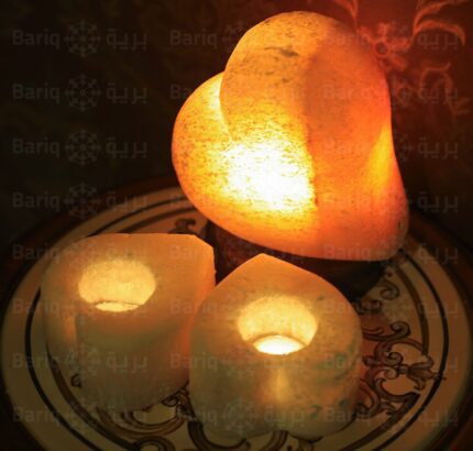 Rock salt lamp